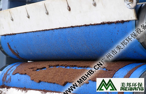 中藥渣脫水圖例--帶式壓榨機農(nóng)業(yè)類