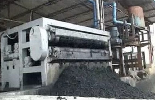 造紙廠廢水污泥脫水視頻，帶式壓濾機(jī)，造紙廠污泥脫水視頻