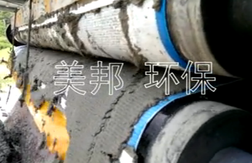 揭陽建筑打樁泥漿處理脫水設(shè)備案例